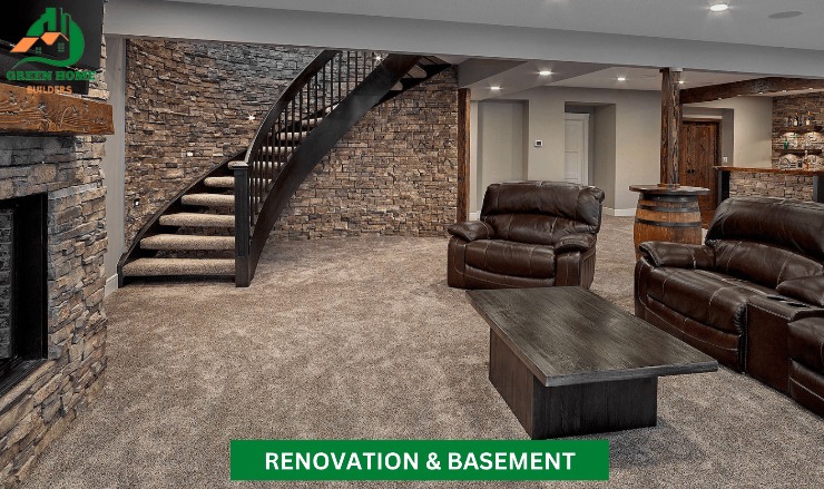 RENOVATION & BASEMENT, Greenhomebuilders