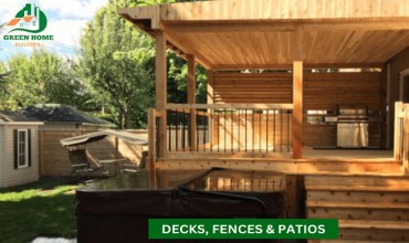 DECKS, FENCES & PATIOS