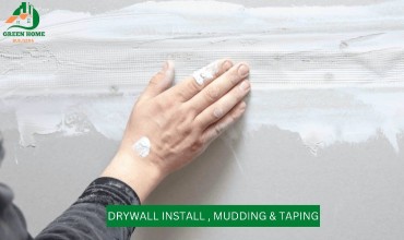 DRYWALL INSTALL , MUDDING & TAPING, Greenhomebuild